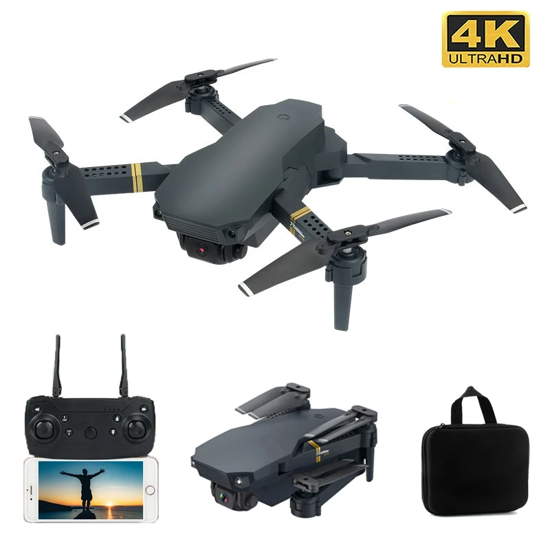 Drone 4K with WIFI FPV HD Wide Angle 