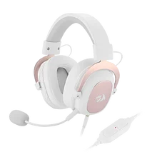 Redragon H510 Zeus Wired Game Headphone - 7.1 Surround Stereo - Memory Foam Ear Pad Removable Microphone For PC/PS4 and Xbox One