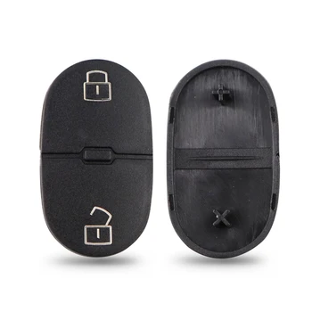 2/3 pulsanti chiave dell'automobile Shell gomma siliconica pulsante Pad riparazione pelle per Audi A3 A4 A5 A6 A8 A2 TT B6 Q3 Q5 Q7 S linea RS Pad - 2 3 pulsanti chiave dell automobile Shell gomma siliconica pulsante Pad riparazione pelle per Audi