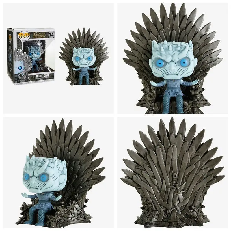 

Anime A Song of Ice And Fire Game of Thrones of Game Pop 74 # Night King Throne Boxed Garage Kit