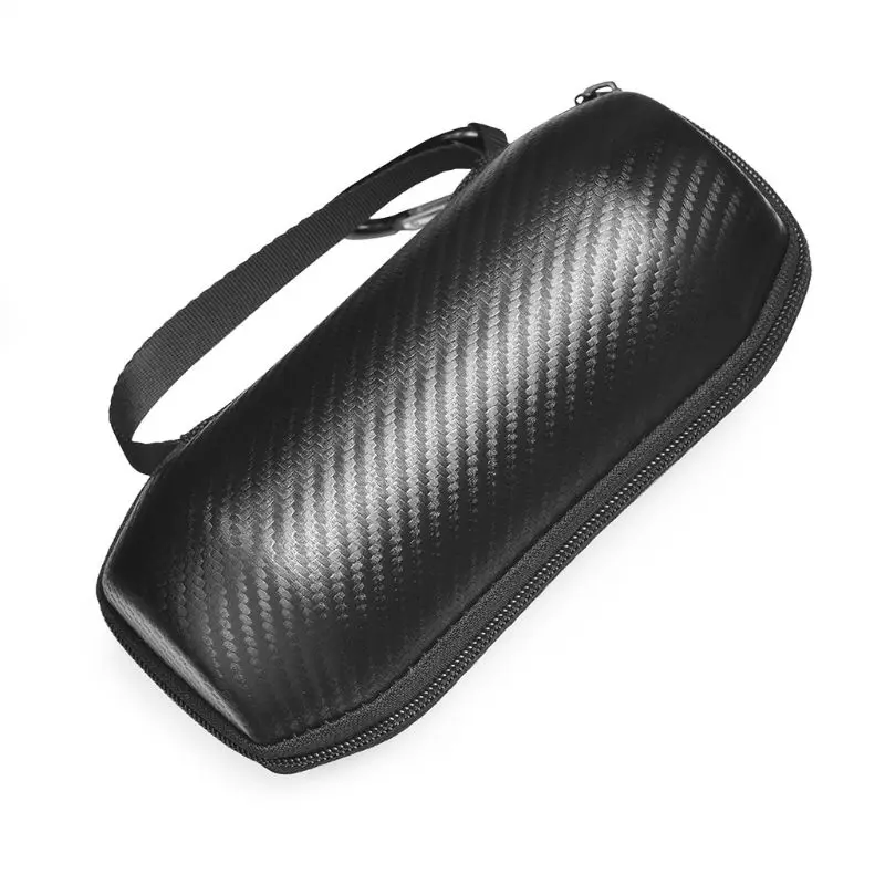 Durable Carbon Fibre Storage Bag Travel Carrying Case Sleeve Cover for JBL Flip 5 Wireless Bluetooth Speaker