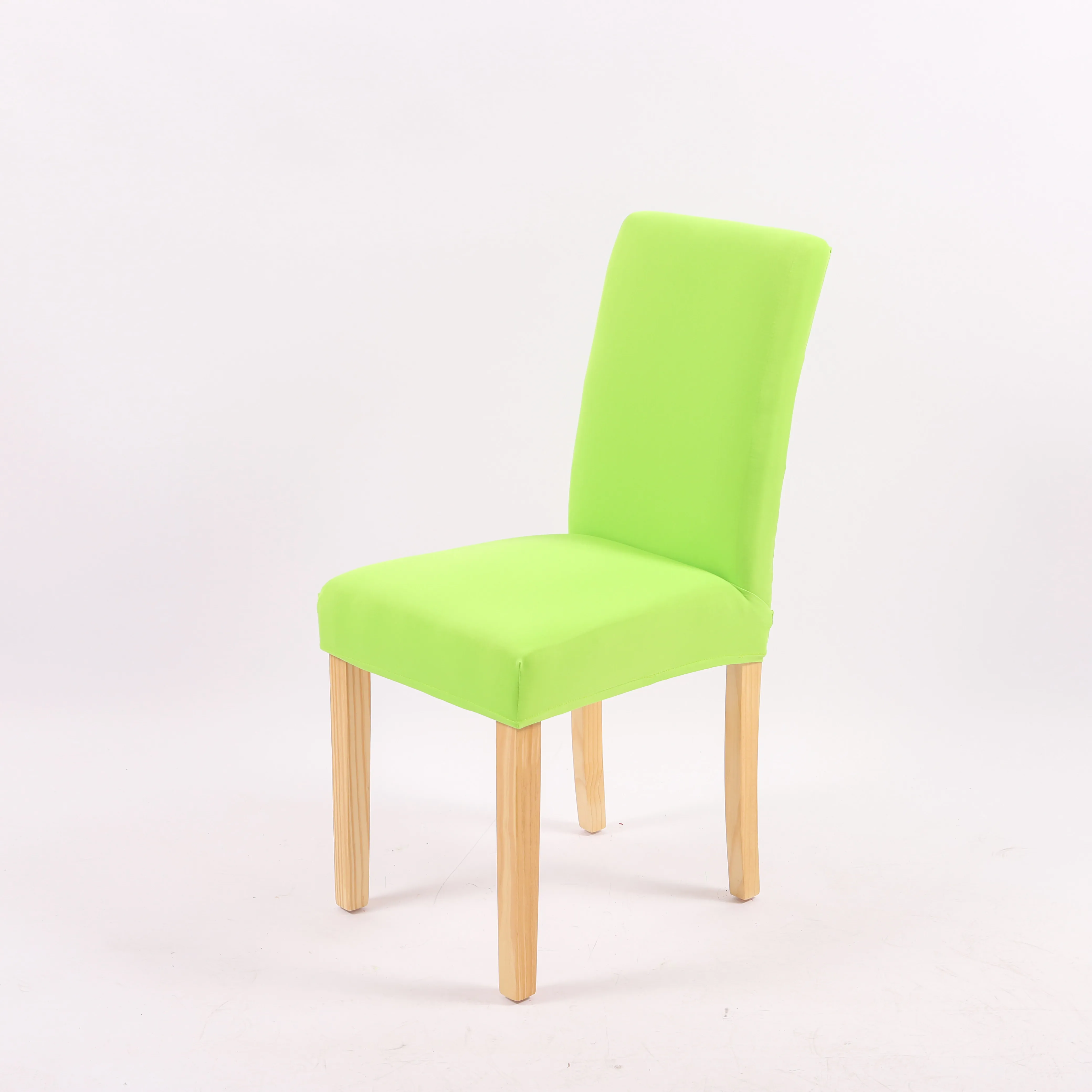 Zerolife Solid Color Chair Cover Dining Chairs Polyester Spandex Modern Plain Chair Covers Seat Cover Non-slip Wedding Banquet