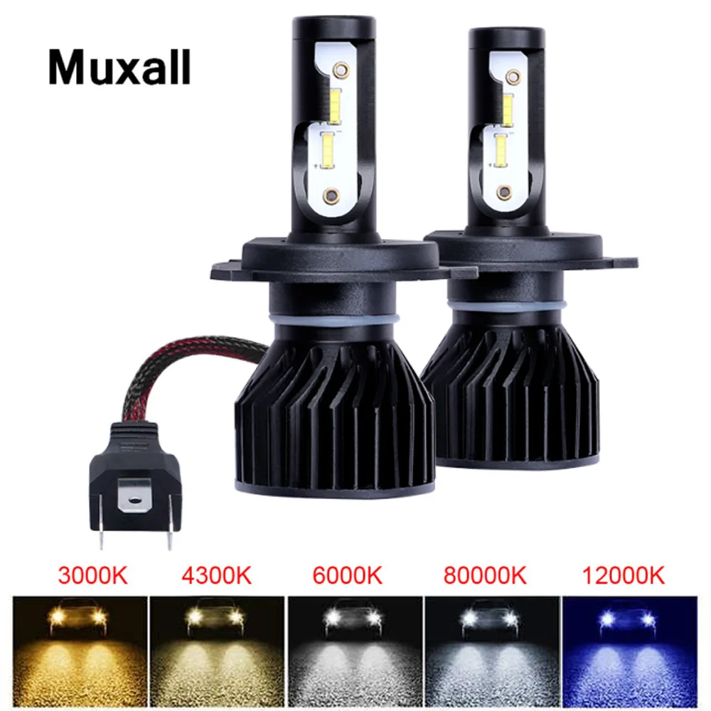 Автомобильные фары H11 mini led H7 светильник s супер яркие CSP чипы 9005/hb3 9006/hb4 H4 6000k