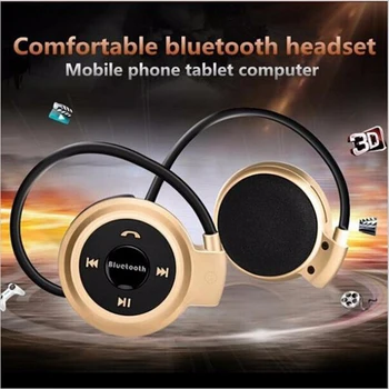 

Mini 503 Neckband Sport Wireless Bluetooth Handsfree Stereo Headset Headphone Q3 Earphone with mic for Mp3 Music Player