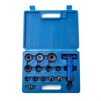 

14pcs Leather Tools For Belt Craft Portable With Storage Case 5-35mm Hole Punch Set Round Gasket Cutter DIY Durable