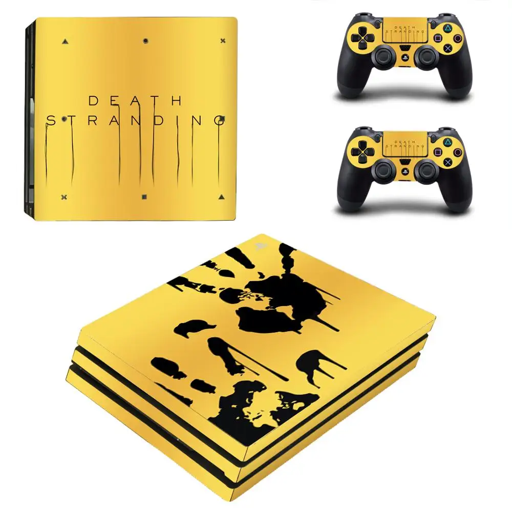 Death Stranding Ps4 Pro Skin Sticker Per Dualshock 4 Playstation 4 Console E Controller Ps4 Pro Skin Stickers Decalcomania Vinile