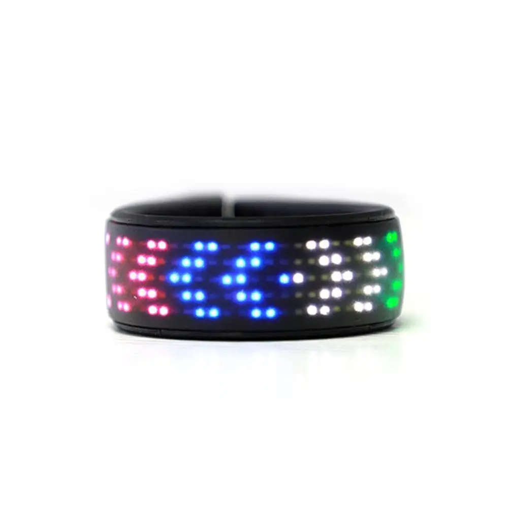 colorful light Волшебный светодиодный экран, зажимы для обуви, вечерние, Dj, led, обувь, зажим, безопасный Предупреждение ющий светильник, для ночного бега, спорта на открытом воздухе, светящийся зажим для обуви - Цвет: colorful light