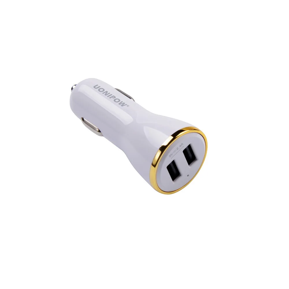 Стильный чехол для автомобильного зарядного устройства USB с двумя портами 3,4 a Быстрая зарядка 2USB зарядное устройство с двумя usb-портами