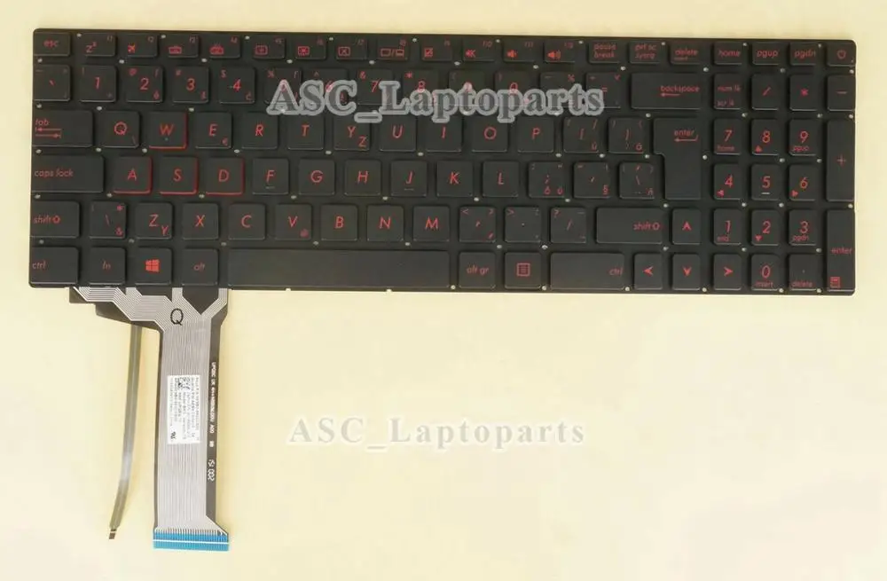 Новая стандартная клавиатура для ASUS G551 G551JK G551JM G551JW G551JX GL551JK GL551JM GL551JW GL551JX G58 G58JM G58JW