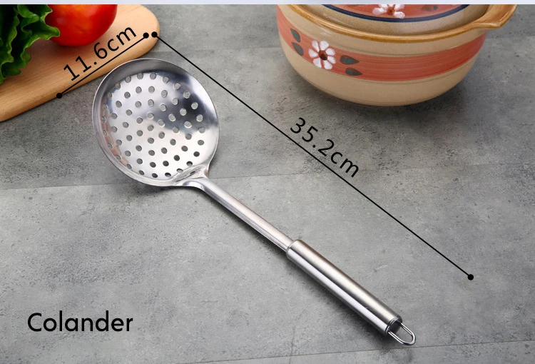 Kitchen Utensils Cooking Utensils Set Spatula Shovel Cooking Tools Set Stainless Steel Kitchen Tools Accessories R2048