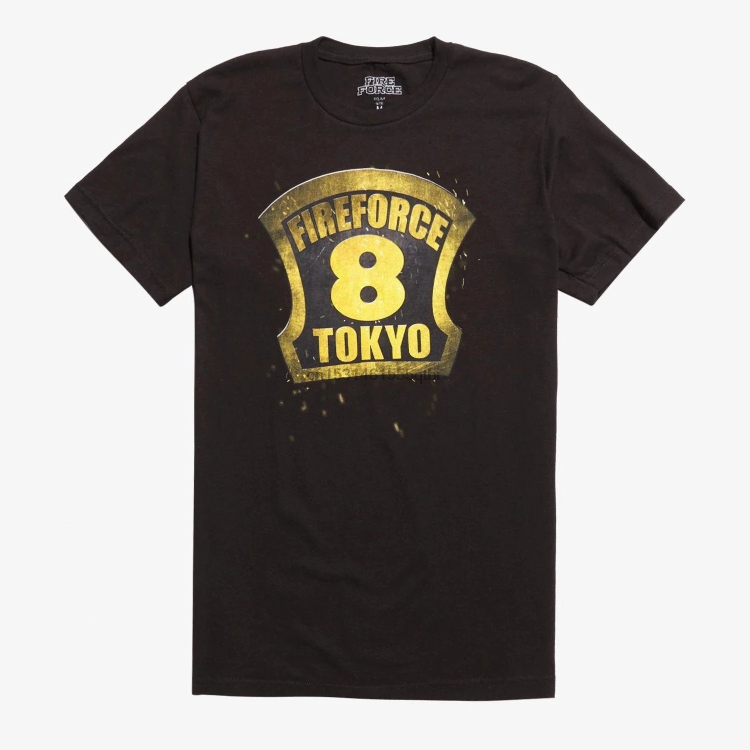 Пожарная компания 8 логотипов Хлопковая женская футболка унисекс с короткими