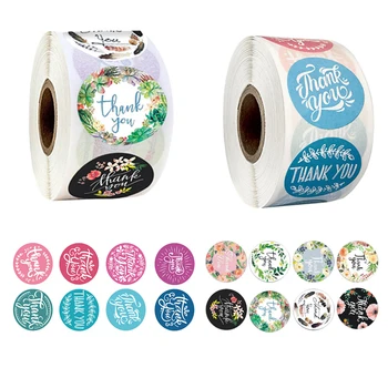 

For Package Stationery Christmas Decoration Label Paper 2.5CM/3.8CM Multi Purpose DIY Hand Account Nice Gift 2 Styles