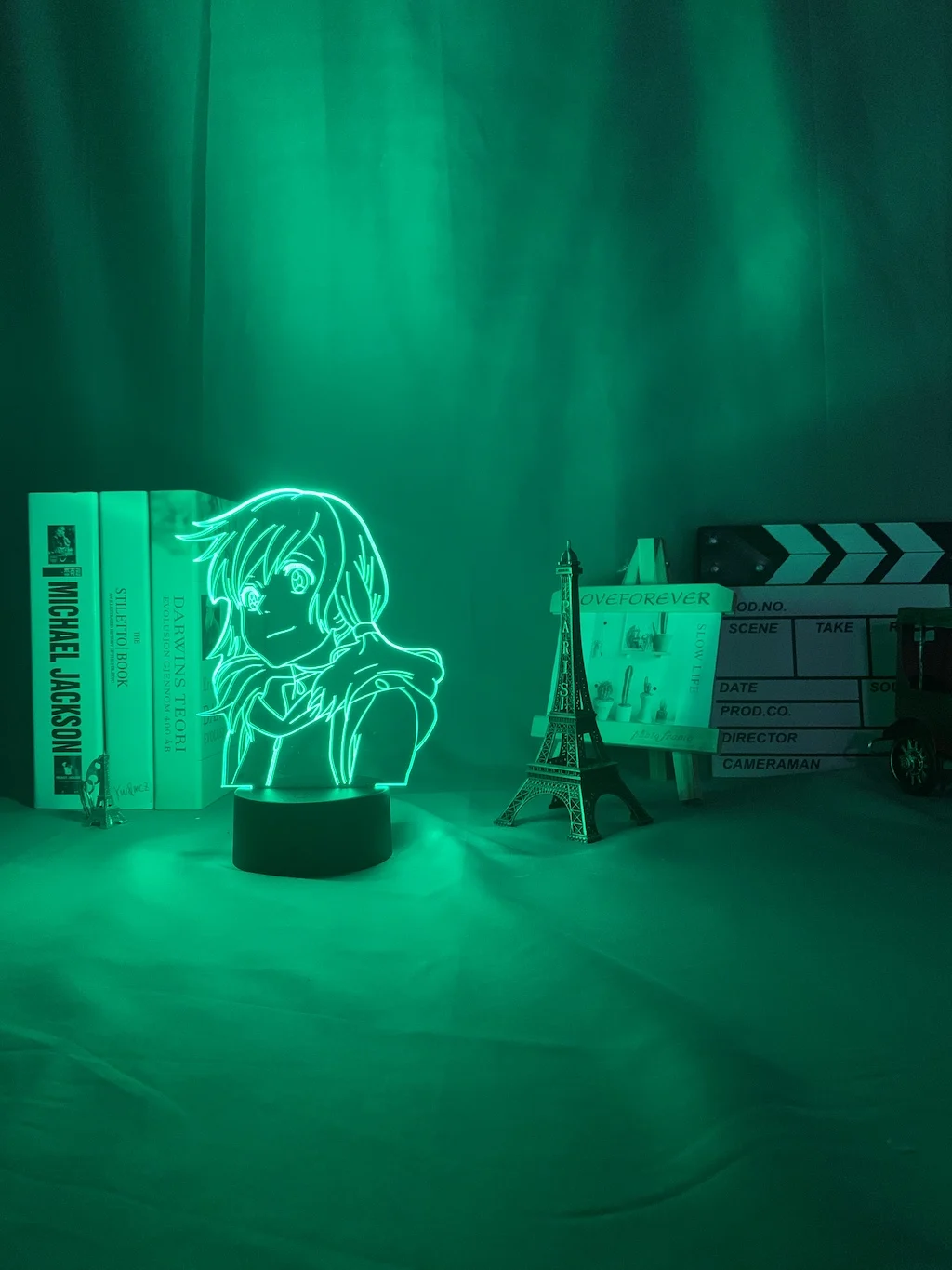 Details about  / Acrylic Led Night Light Kimi No Na Wa Mitsuha Miyamizu Lamp Bedroom Decor Gift