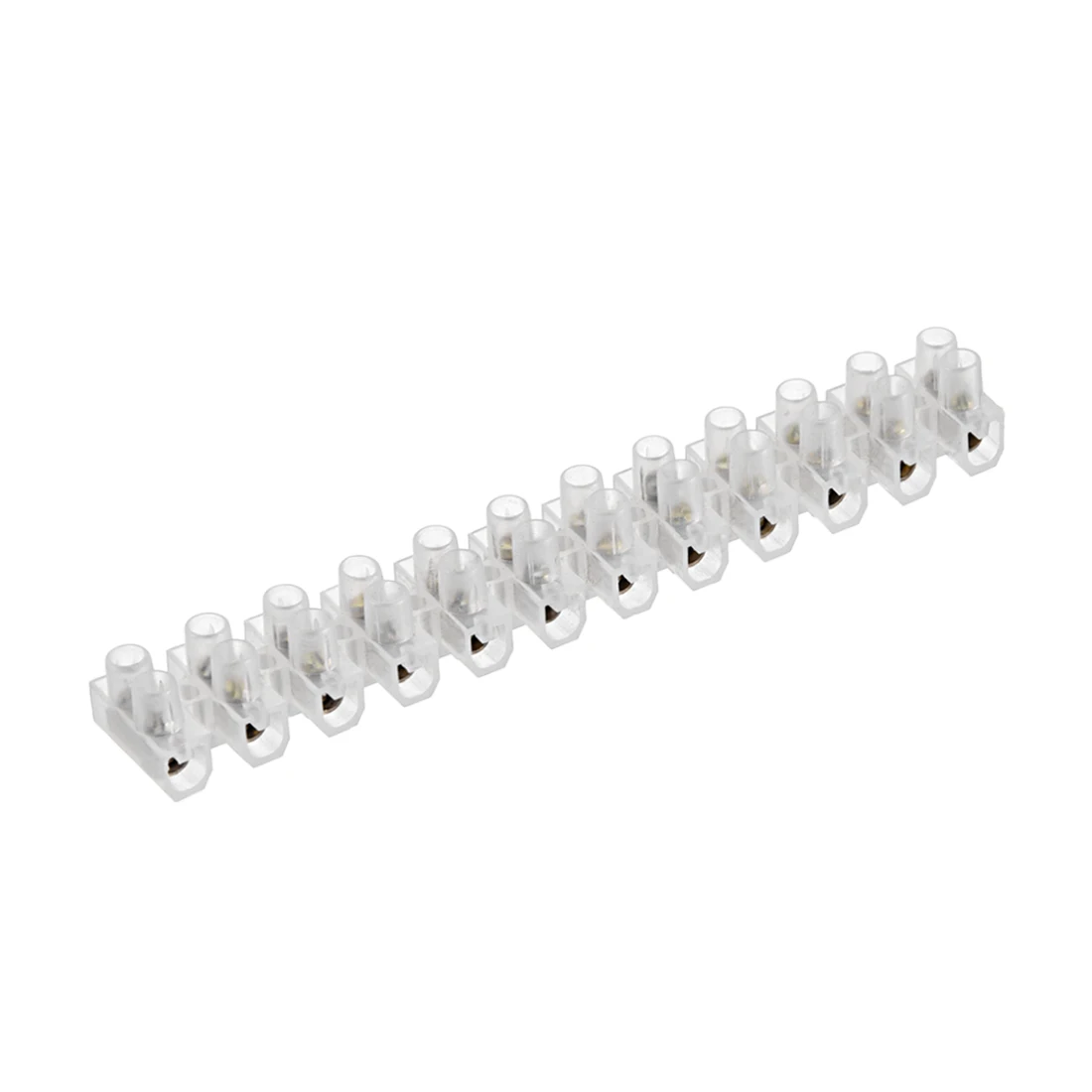 

uxcell Terminal Block , 5A 12 Position Dual Row Type U Wire Connector Screw Terminal Barrier Strip , Pack of 30