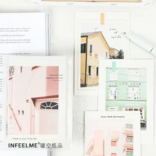 Infeel. me wind street открытка Закладка поздравительная открытка Письмо бумага 1 лот = 1 упаковка = 18 шт