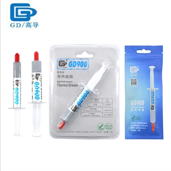 

GD900 CPU processor Thermal Grease VGA Compound Heatsink Plaster paste for CPU GPU LED VGA precise instrument power module etc