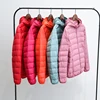 90% Ultra-light Plus Size Thin Down Jacket Women 2020 Autumn Winter Slim Short Hooded Warm White Duck Down Coat Women Outerwear 6