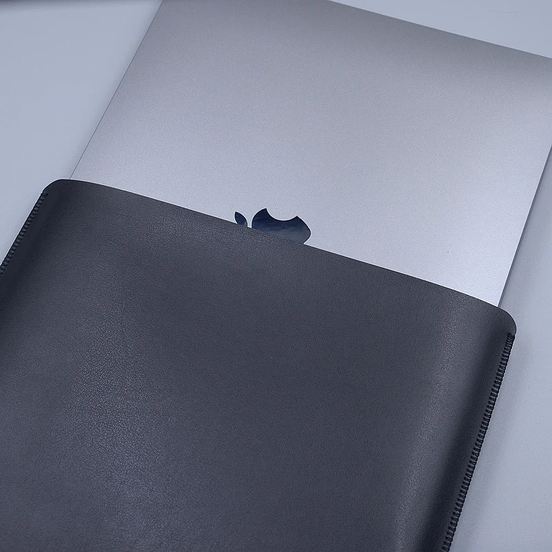 sacos de couro do portátil do plutônio para apple macbook pro ar polegada polegada alta qualidade capa da luva do portátil