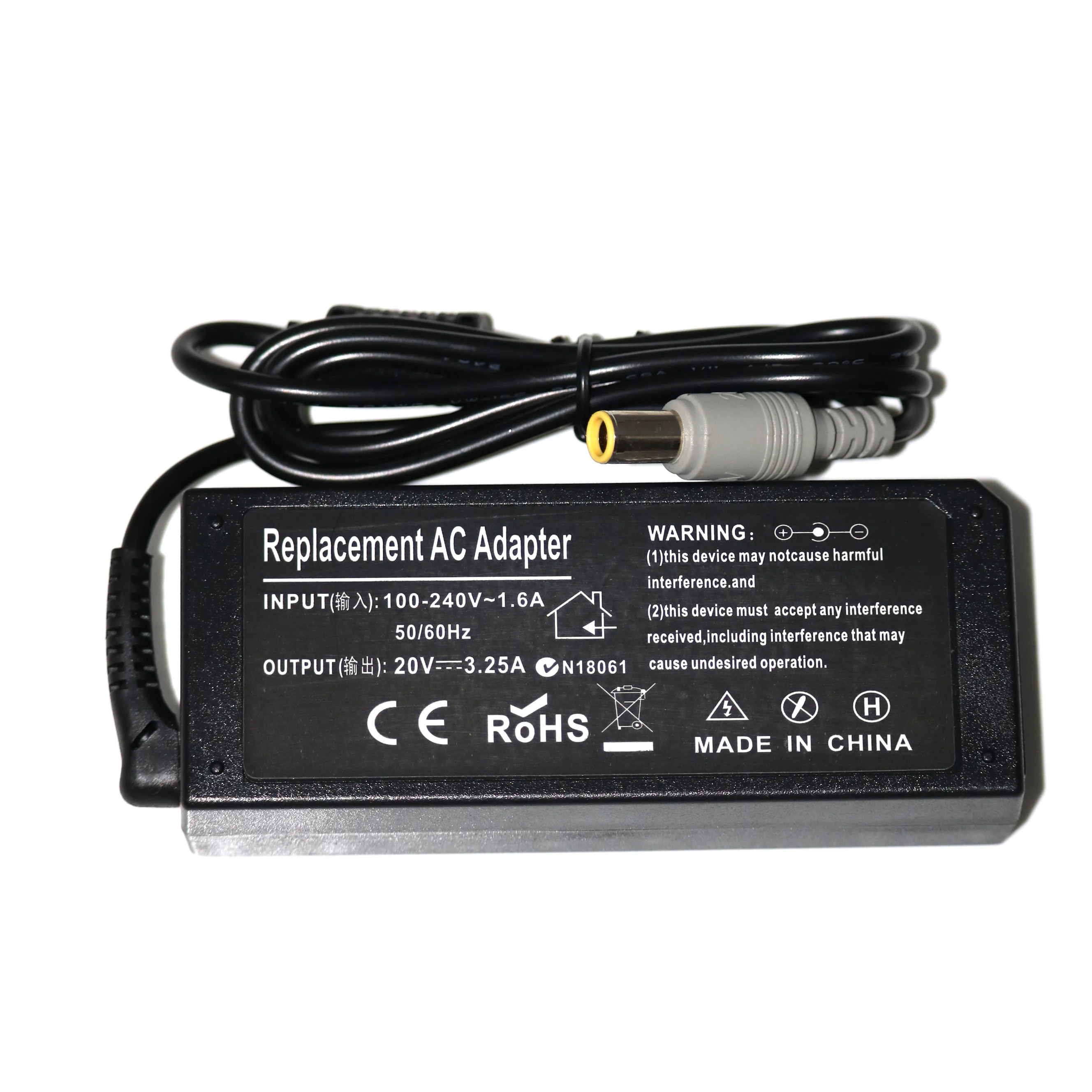 Блок питания для ноутбука Lenovo B490 B590 V580 SL500 SL510 T430u T520 X120e X130e X131e 40Y7657 40Y769 20 в 3 25 А 65 Вт |