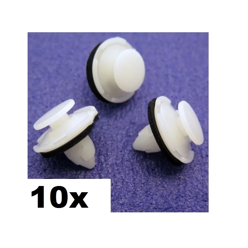 10x Boot Lid / Tailgate Trim Clips For Honda Civic (8th Gen) & Crv