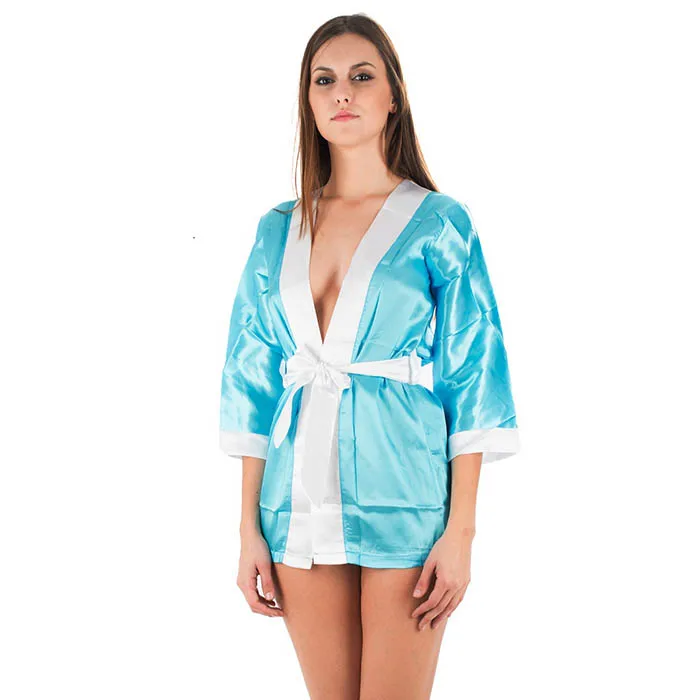 

Women V-Neck Satin Dress With Belt Long Sleeve Backless Homewear Dress Bodycon Ladies Elegant Party Vestidos Summer New