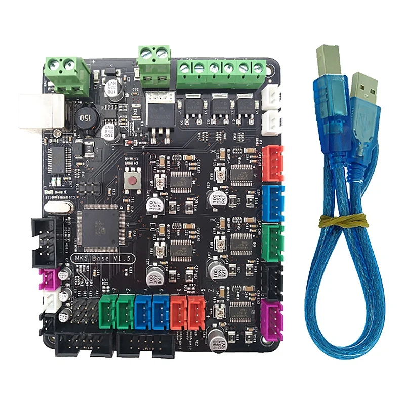 Горячая Makerbase 3D основная плата принтера MKS BASE V1.6 интегрированная материнская плата совместимая Mega 2560 и RAMPS 1,4 Плата управления RepRap M