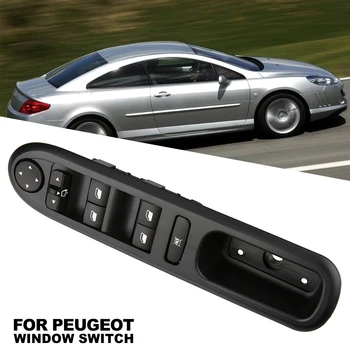 

2004-2010 Applies for Peugeot 407 Glass Lifter Main Switch Power Window Control Panel 6554.ER