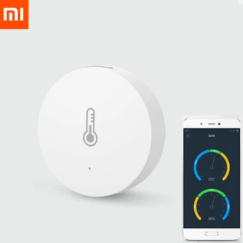 

In stock Xiaomi mijia Temperature Humidity Sensor Intelligent smart Environment Sensor control via Mihome APP Zigbee connection