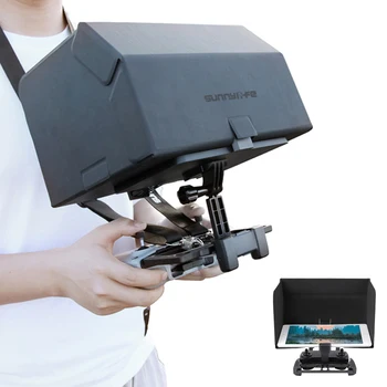 

Mavic Air 2 Remote Control Tablet Holder Adjustable Ipad Bracket With Sunshade Lanyard For DJI Mavic Mini/PRO Drone Accessories