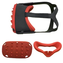 Мягкая силиконовая маска для глаз VR шлем защитная оболочка Крышка для Oculus Quest VR очки шлем аксессуары защита от пота крышка