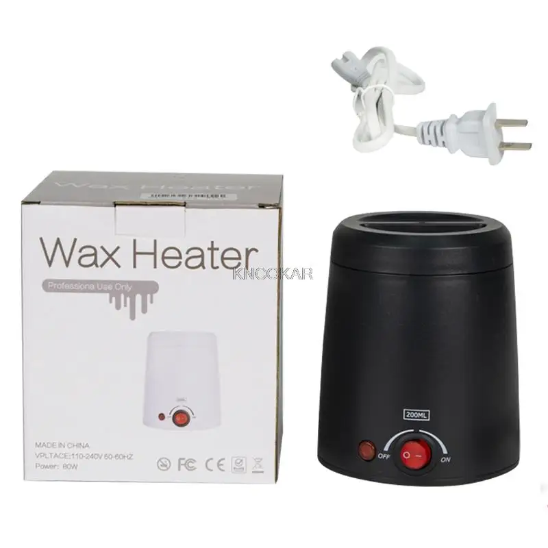 Wax Melts Machine Set Waxing Kit Hair Removal Wax Pot Melter 200CC Waxing Kit Depilation Therapy Heating Machine