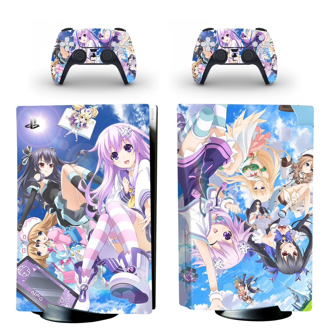 Autocollant de protection en vinyle pour Console Playstation 5, édition  numérique, dessin animé, mignon, fille, pour PS5 - AliExpress