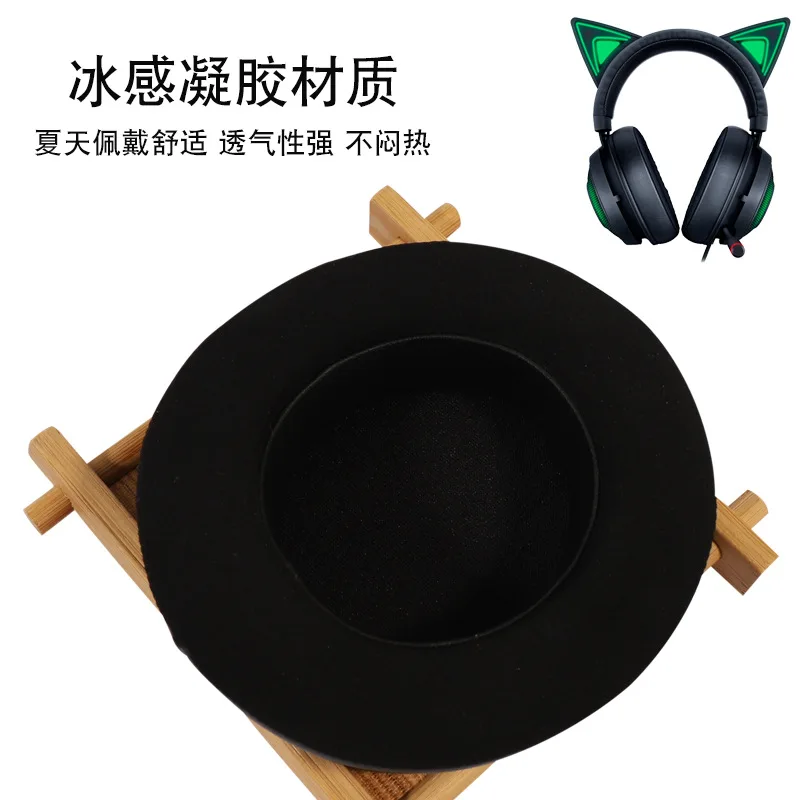 New Replacement Earpads Foam Ear Pads Cushions For razer kraken rz04-0283 Headphone Earmuffs