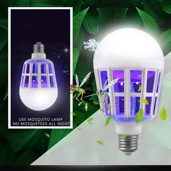 

LED Anti-Mosquito Insect Kill Bulb Light Lamp Home Supply Multifunction