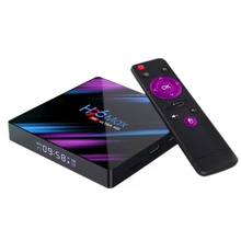 FULL-H96 Max Android Tv Box 9,0 Rockchip Rk3318 2G+ 16G 4K Smart Tv Box 2,4G/5,8G Wifi Bluetooth 4,0 Iptv Android Box(Us Plug