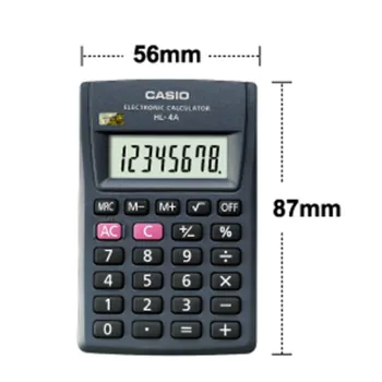 

HL-4A Mini Calculator Card Pocket Students Use Portable 8-bit Small Account Financial Compute Calculator Calculadoras