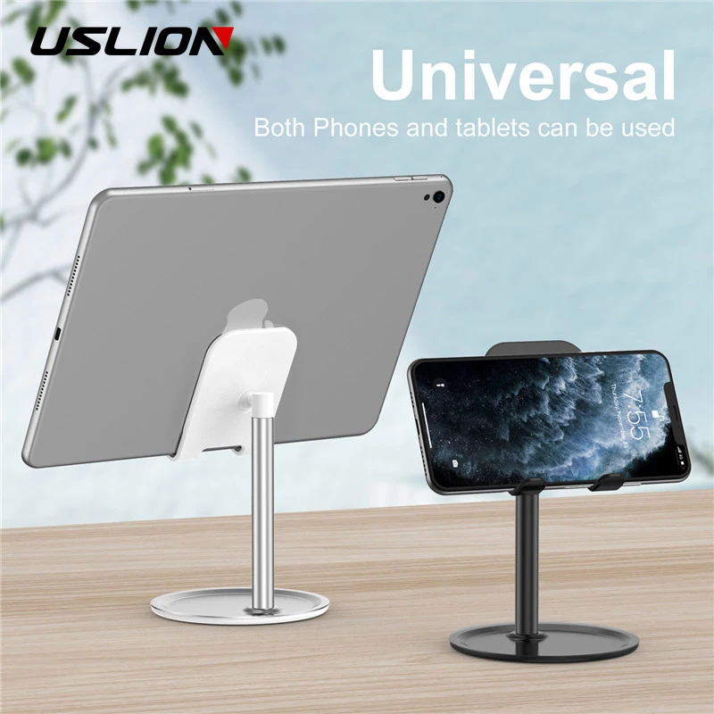 USLION универсальный настольный держатель для планшета телефона iPhone 11 iPad Samsung