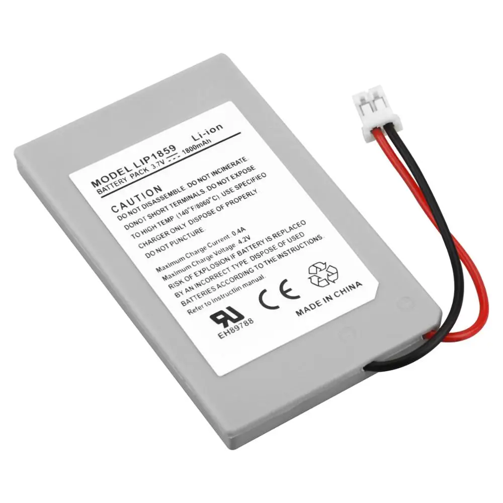 4 шт 3,7 V 1800mAh перезаряжаемая сменная батарея для PS3 игровой контроллер батарейный блок для PS3 геймпад