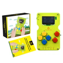 

Keyestudio GAMEPI ATMEGA32U4 DIY Kit HandheldCon W/OLED Game Machine Console Starter Kit for Arduino compatible with ARDUBOY