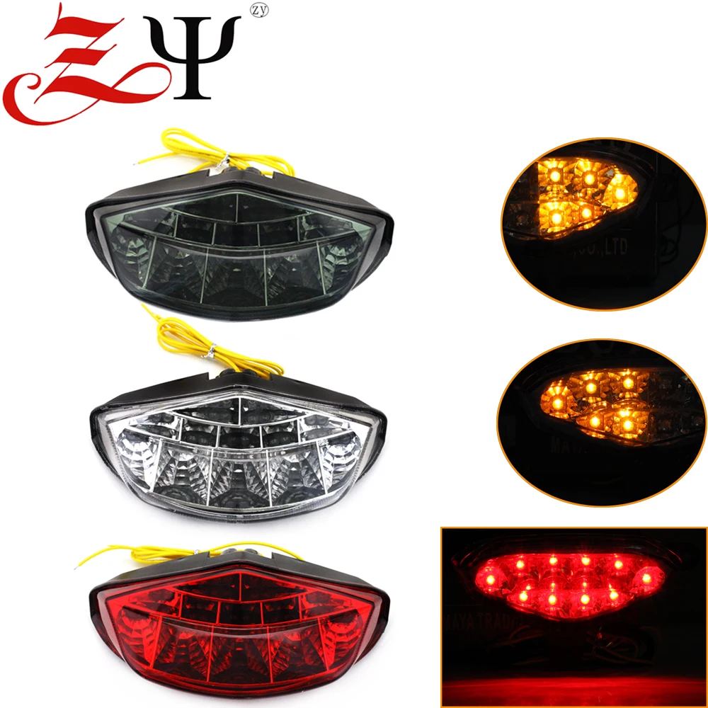 

Motorcycle Integrated LED Tail Light Turn signals lighting For Ducati Monster 659 696 795 796 1100/S/EVO 2008-2015
