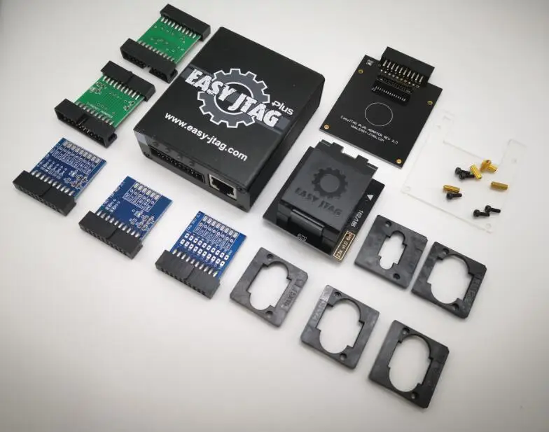Новая версия полный комплект легкий Jtag plus box Easy + EMMC socket|Детали устройств связи| |