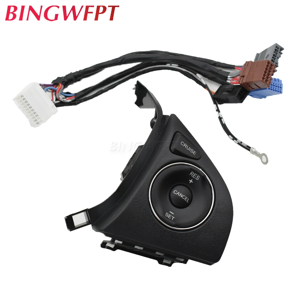 Buttons Switch For Honda Fit 2015-2018 CITY XRV HRV Audio Radio Remote Cruise Co