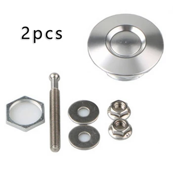 

Aluminum & stainless steel Button Clip Latches Bonnet Lock Latch Durable