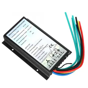 

Solar Charger Controller Wind Solar Hybrid Charge Generator Controller IP67 Protection Electrical Supplies 30A