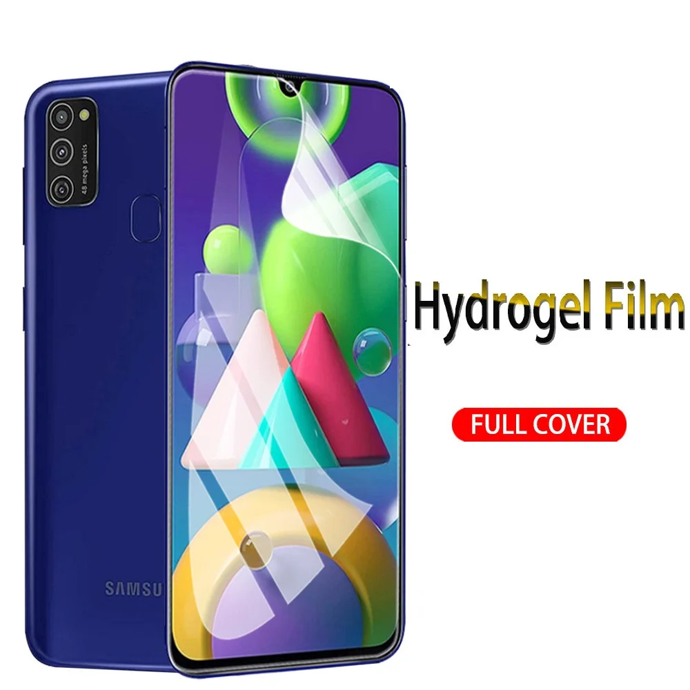 Гидрогелевая пленка для Samsung galaxy M21 M11 M10 M01 J4 Plus Защитная J6 M51 M31 M30S не стекло |