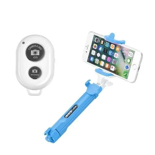 Селфи-палка штатив bluetooth синий для samsung e2550 monte slider | Мобильные телефоны и