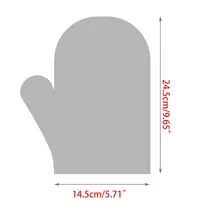 5 шт./упак. одноразовые отшелушивающий скраб для тела ванны перчатки массажа скруббер варежки R3MF