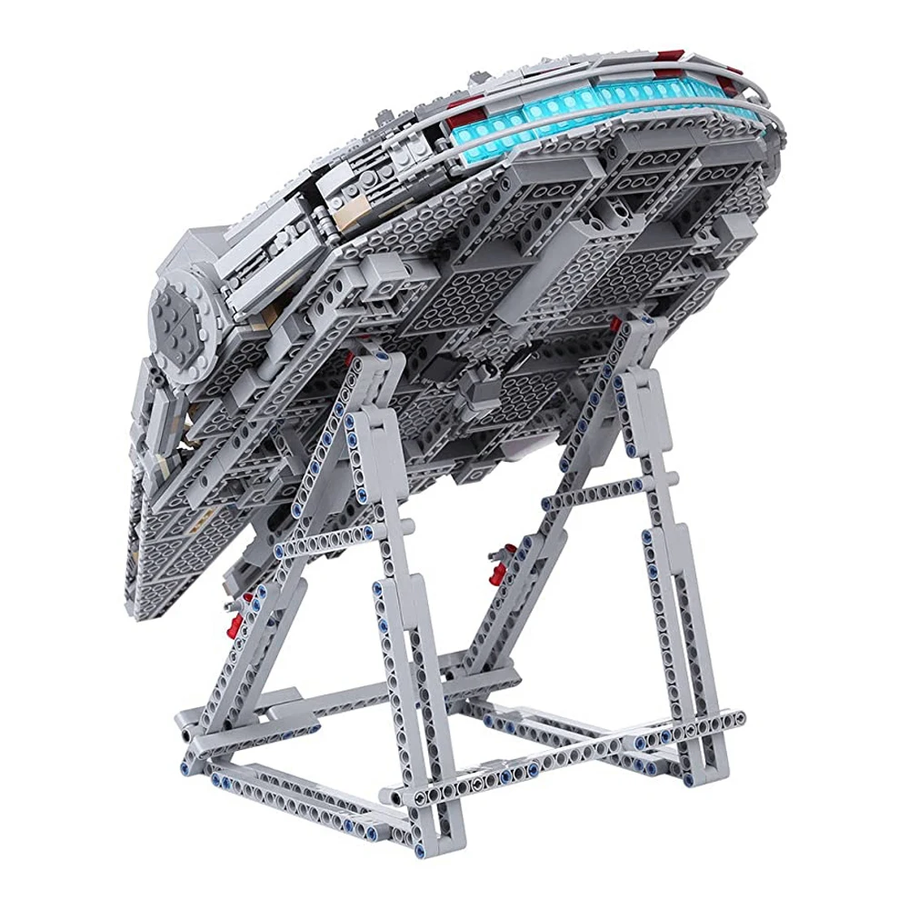 

BuildMoc Falcon Millennium Vertical Display Stand Compatible with 05007 7965 75105 75212 Ultimate Collector's Model