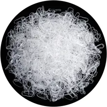 Мини Эластичность резинки женщин девушки ткачество и каждый день волос стиль одноразовые резиновые ленты для волос(2000