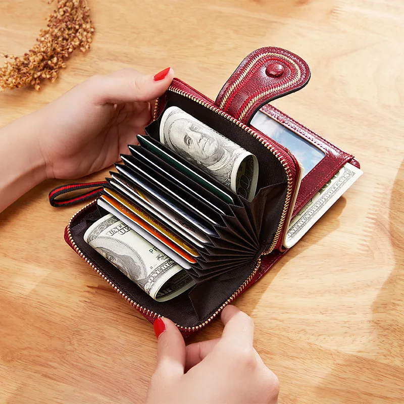 Women Oil Wax Leather Hasp Wallet Female Purses Lady Purse Clutch Bag leather wallet women wallet coin purse wallet women purse